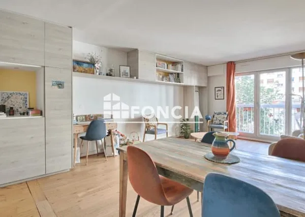 DIDOT: IMMEUBLE MODERNE 3 PIECES DE 73M2 AVEC CAVE ET PARKING