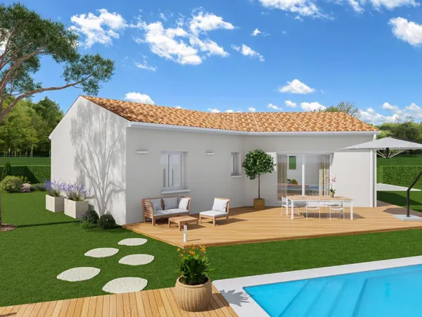 Terrain + maison à vendre à Revel