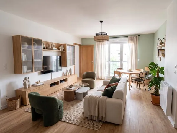 Appartement 3 pièces 69 m²
