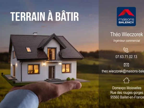 Terrain 450 m²