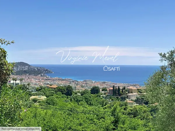 SAINT PIERRE DE FERIC BELLEVUE • 4 pièces avec jardin, terrasse, vue mer - Un véritable esprit villa