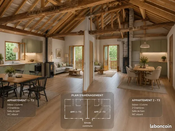 Maison 4 pièces 120 m²