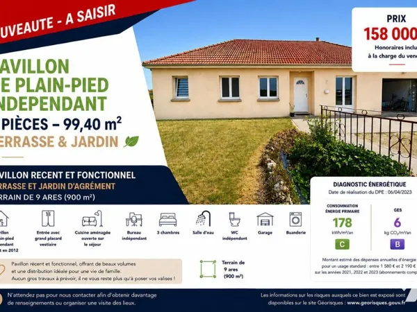 Maison 5 pièces 99 m²