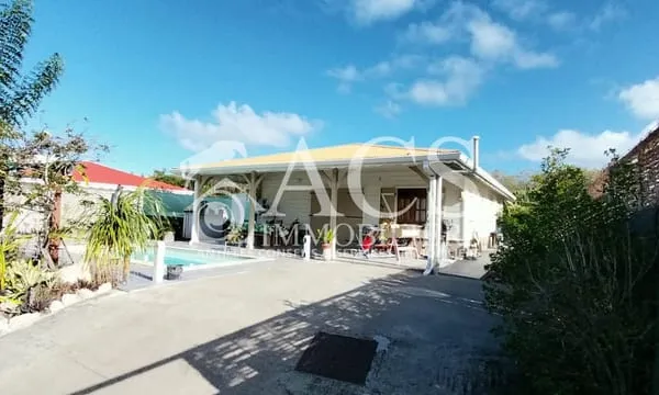 Maison F4 de plein pied avec piscine, Macabou - LE VAUCLIN