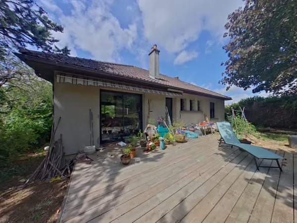 MAISON FAMILIALE - 118 m² - TERRAIN CLOS DE 1 500 m² - QUARTIER RECHERCHÉ