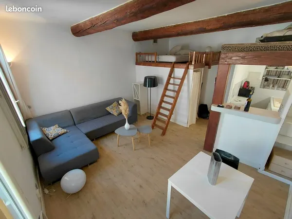 Appartement meublé 1 pièce 27 m2