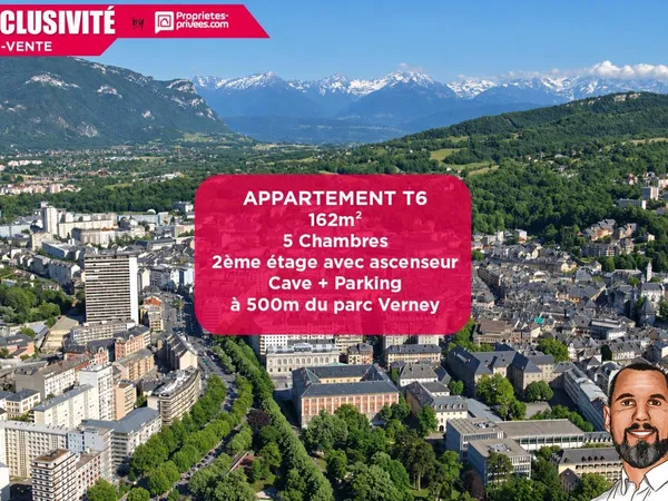 Appartement spacieux - Chambery 6 pièces 162 m2