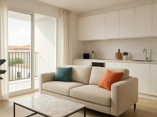 Appartement 2 pièces 46 m²