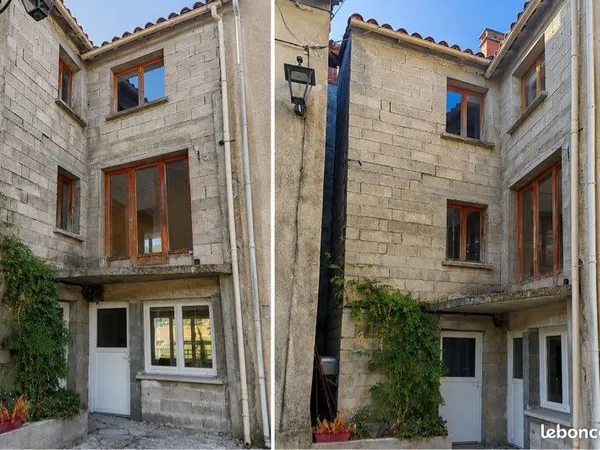 Maison de caractère avec vue panoramique - 81 m² - Gros potentiel