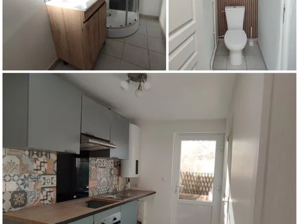 Appartement 1 chambre RDC jardin