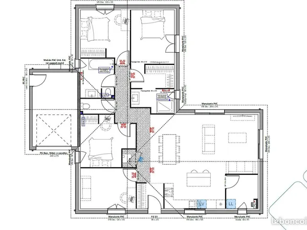 Projet de construction d'une maison 117 m² avec terrain à EYSINES (33)