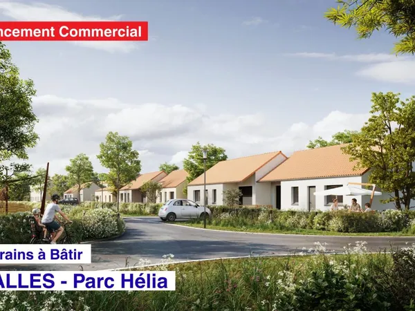 Terrain en lotissement 403 m²