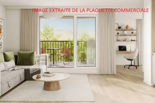 Appartement 2 pièces 42 m²