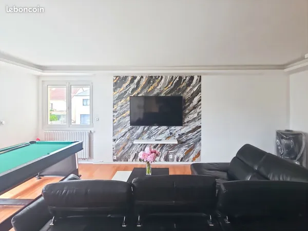 Chambre en co location T5 de 120m2 avec jardin + terrasse