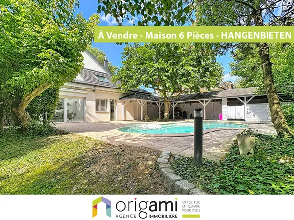 Maison d'architecte de 6/7P sur 10.56 ares