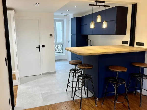 Loue appartement - beau 2 pièces meublé refait à neuf 2024 - 42m² - Paris 15ème