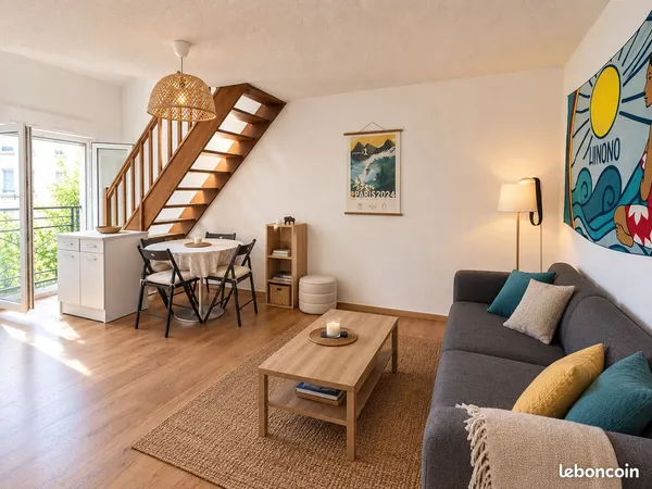 Duplex 2 pièces 35 m²