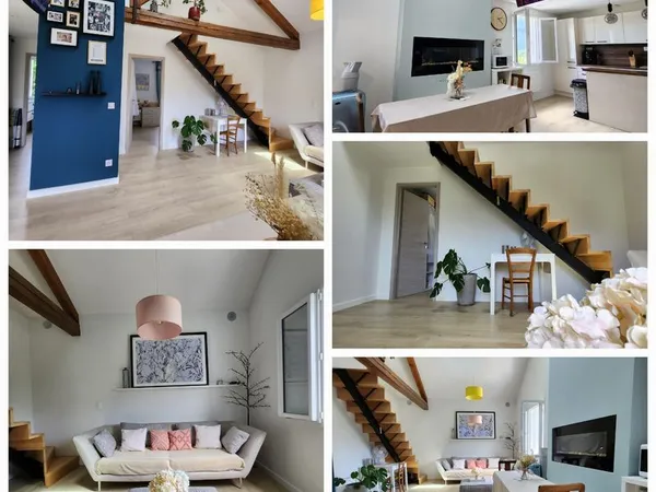 Maison 102 m2 sur 986 m2 Vue montagne