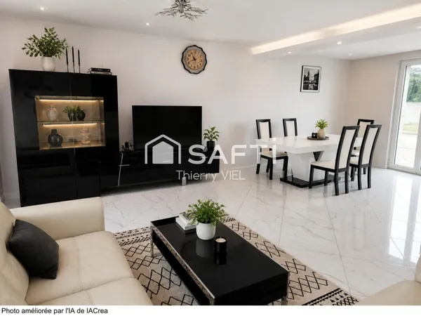 MAISON 140M2 3CH AVEC APPT 3P - CLICHY LES COTEAUX