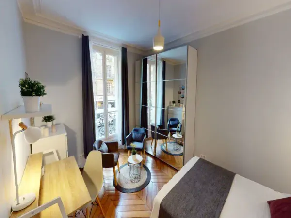 Loue chambre en colocation dans appartement