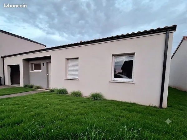 Maison plain-pied 4 chambres
