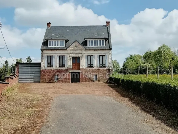MAISON EN PIERRES BLANCHE A GOUY EN ARTOIS (62)