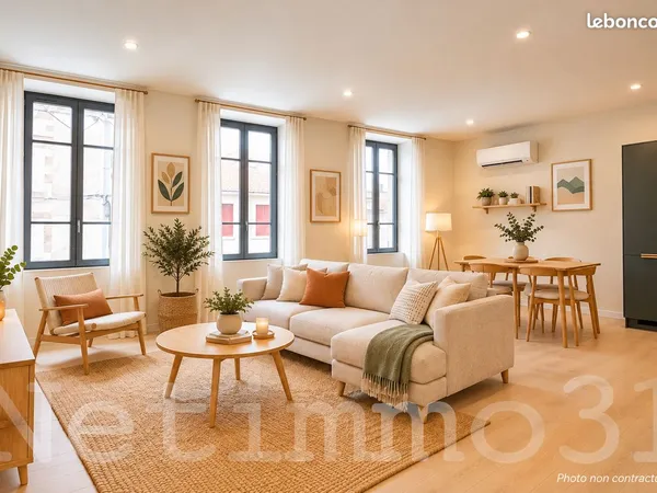 Appartement 3 pièces 60 m²
