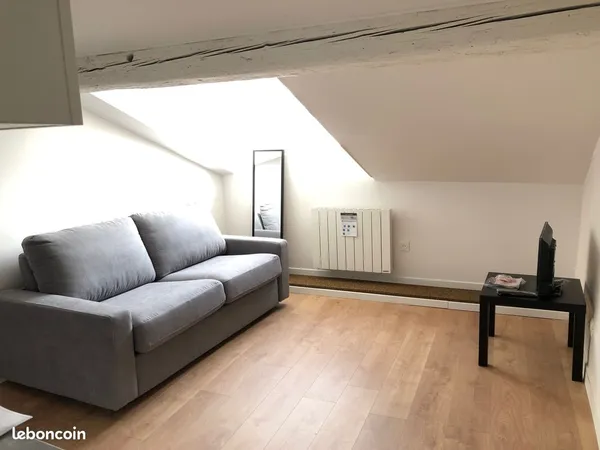 Studio meublé et équipé - 16 m² - Nancy - Disponible en novembre