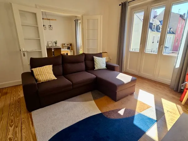 Appartement lumineux 95m2 avec 2 balcons + jardin à Neudorf
