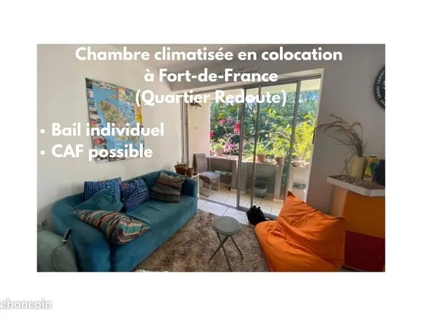 Chb colloc Fort de France avec clim