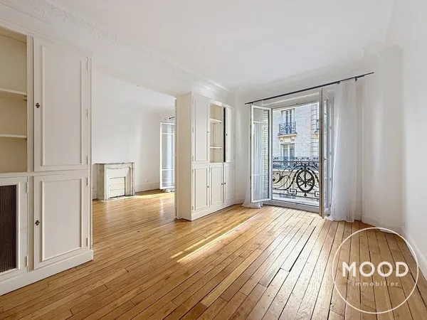 Vends 3 pièces / 2ème étage avec balcon et ascenseur - PARIS 15