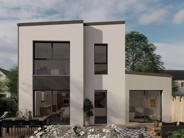Terrain + maison 120 m²