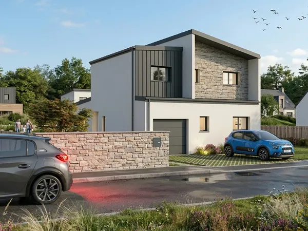 Terrain + maison 120 m²