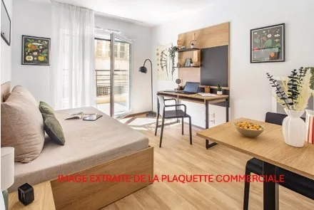 Studio 1 pièce 27 m²