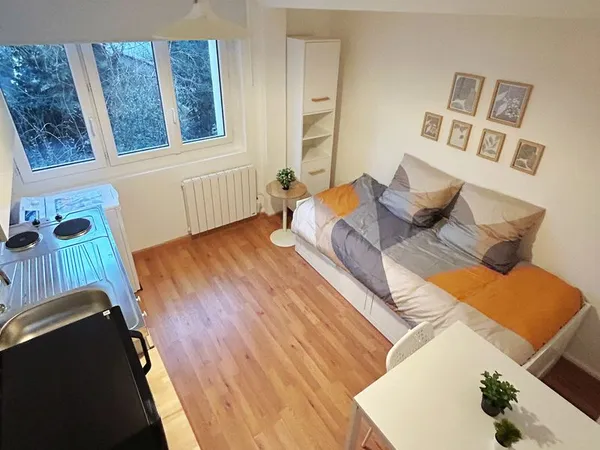🏠 Appartement 2 pièces meublé rénové - Eau & Wi-Fi inclus - Parking - Bernay