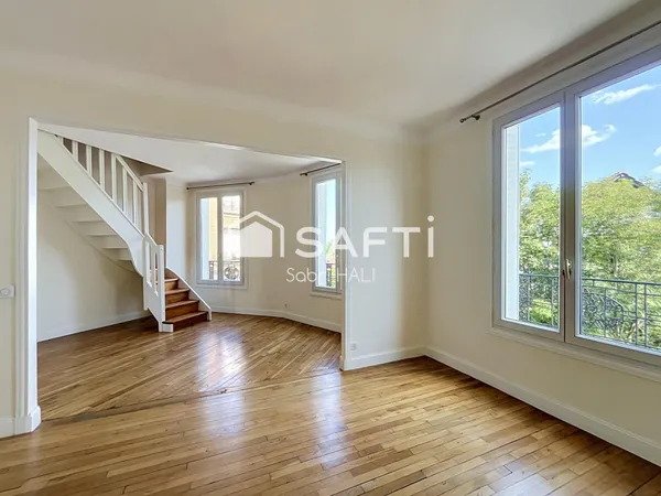 COLOMBES CENTRE-VILLE, Un duplex, lumineux,