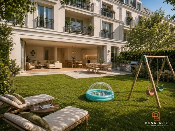 T4 de 80 m² avec terrasse - CENTRE VILLE ARGENTEUIL