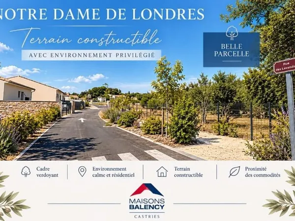 Terrain 675 m²