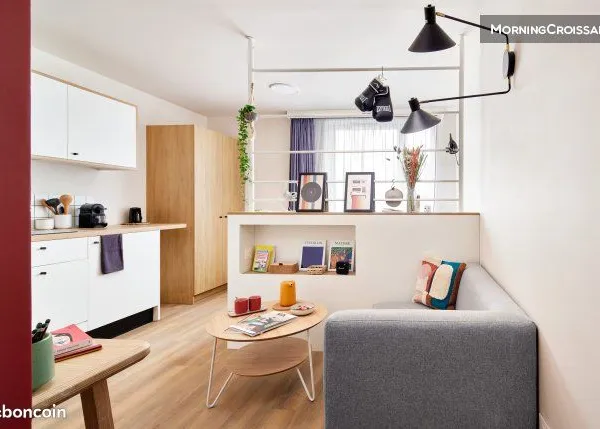 Studio 1 pièce 22 m²