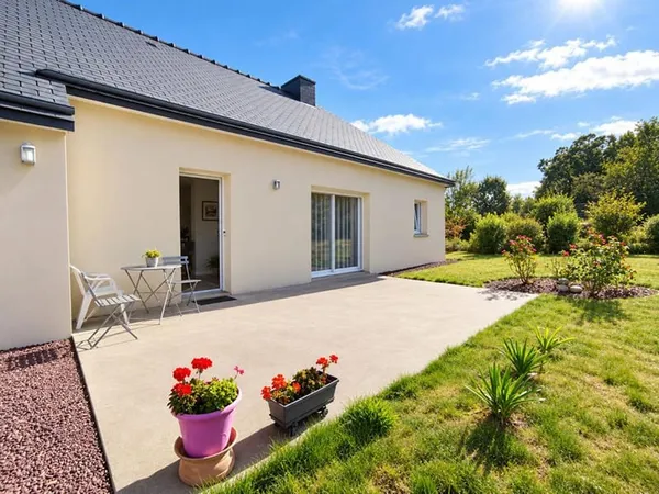 Maison plain-pied 3 chambres, combles aménageables