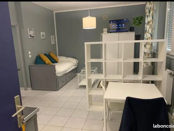 Appartement meublé 1 pièce 27 m2 refait à neuf