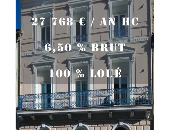 Proche du Vieux Boulogne – Immeuble de caractère de 5 appartements 100% loués