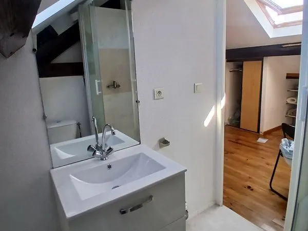 Idéal investisseur ou premier achat : Studio mansardé avec cachet, au calme absolu, secteur Gare Vio