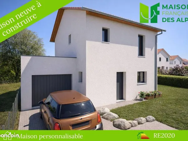 Projet de construction d'une maison 100 m² avec terrain à LE PONT-DE-CLAIX (38)