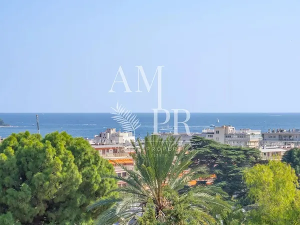 CANNES - BAS MONTFLEURY | 3 PIÈCES | VUE MER PANORAMIQUE