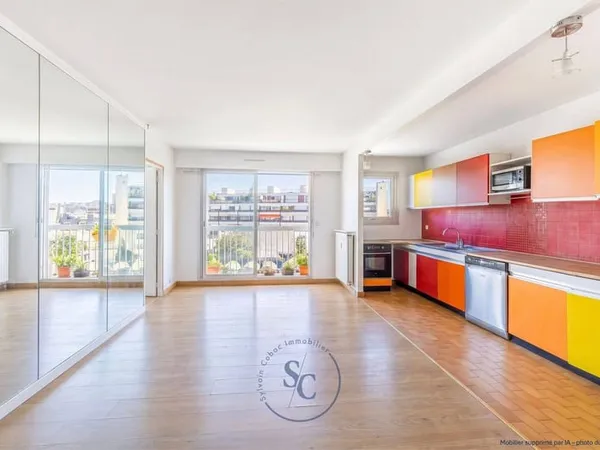 Appartement 3 pièces 56 m²