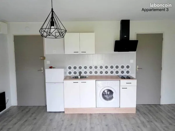 Studio 24 m2 avec parking - Mirebeau