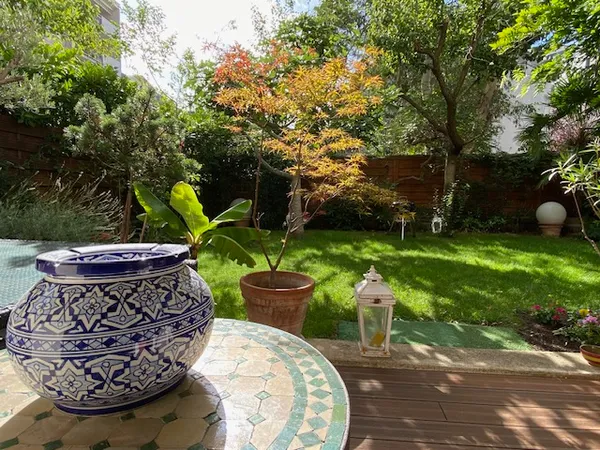 Location appartement meublé 70m² + jardin de 150m²