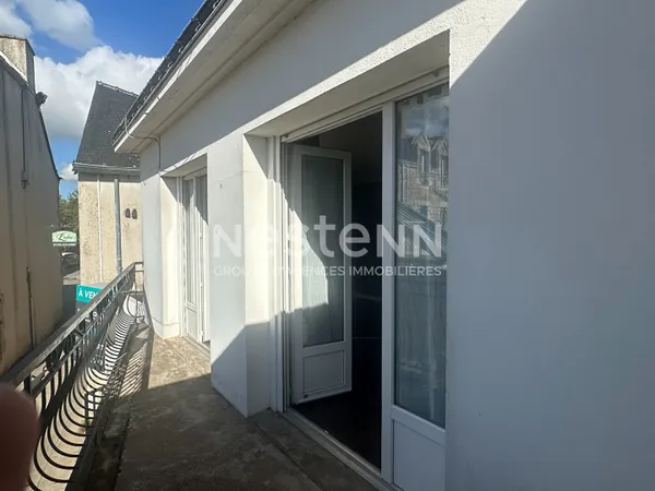 Appartement T3 € Questembert ? Terrasse-balcon ? 63 m² ? 2 chambres. Libre de suite.