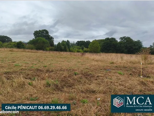 Terrain 600 m² Pomarez